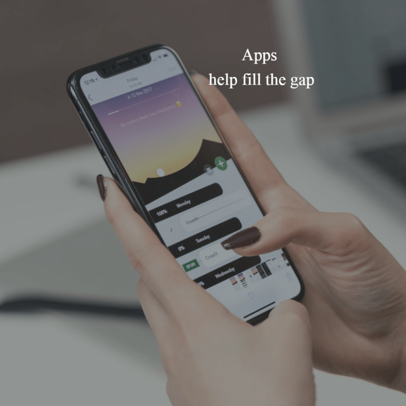 Apps Help Fill the Gap