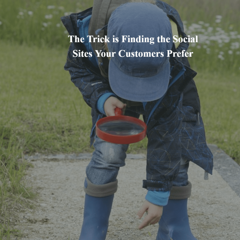 Finding the Right Social Site